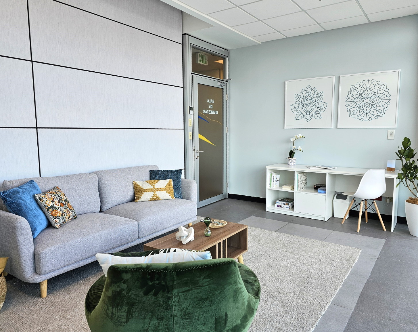 Diseño Interior Sala de Bienestar Coopecaja R.L